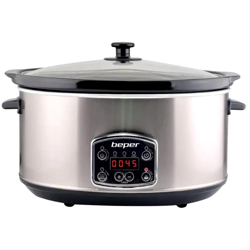 BEPER Ηλεκτρική Γάστρα BEPER BC.510 280 W 4.5 L Ασημί