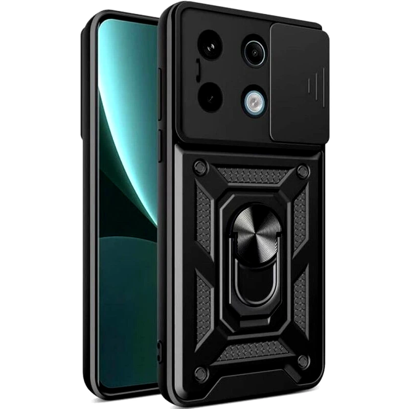 BODYCELL Θήκη Xiaomi Redmi Note 13 Pro 5G/ Poco X6 - Bodycell Armor Slide - Black