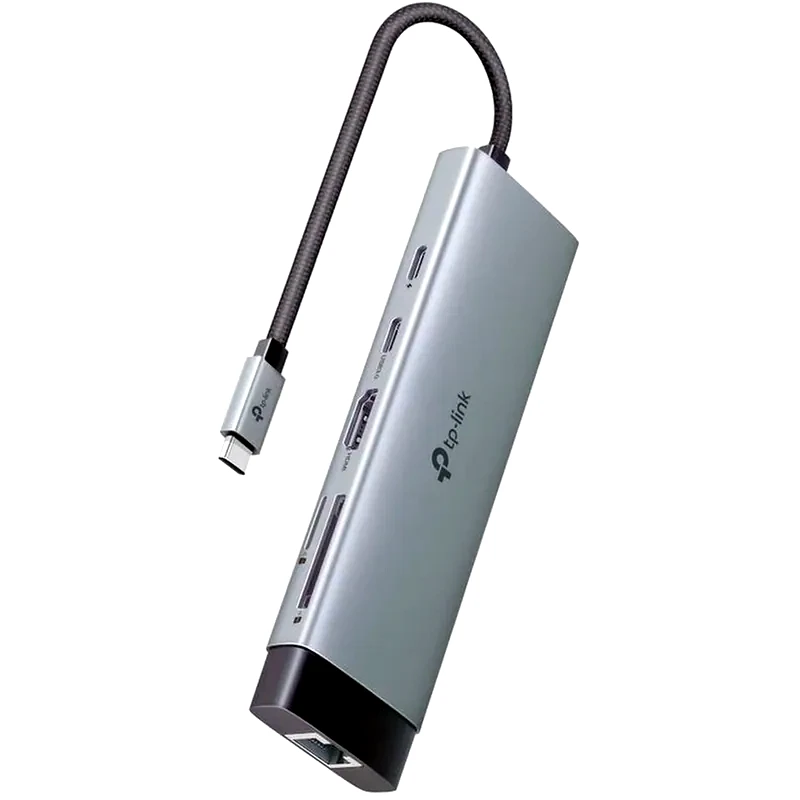 TP-LINK Hub USB Type-C 9 in 1 Hub TP-LINK 2x USB-C/3x USB/MSD/HDMI/ET