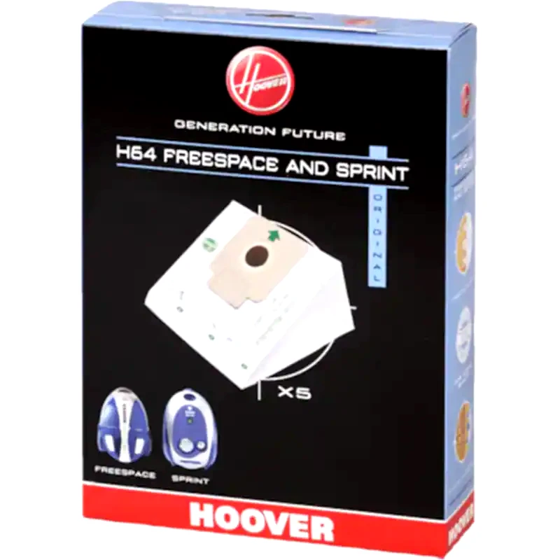 HOOVER HOOVER H64 FREESPACE Σακούλες για Ηλεκτρική Σκούπα