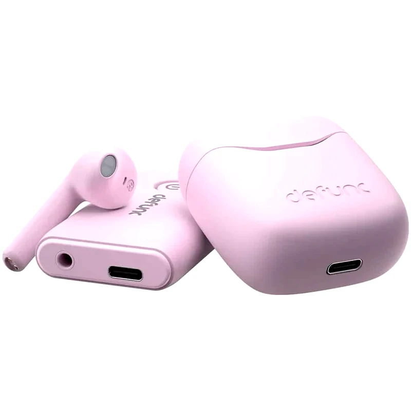 DEFUNC Ακουστικά Bluetooth Defunc True Travel Kit - Ροζ