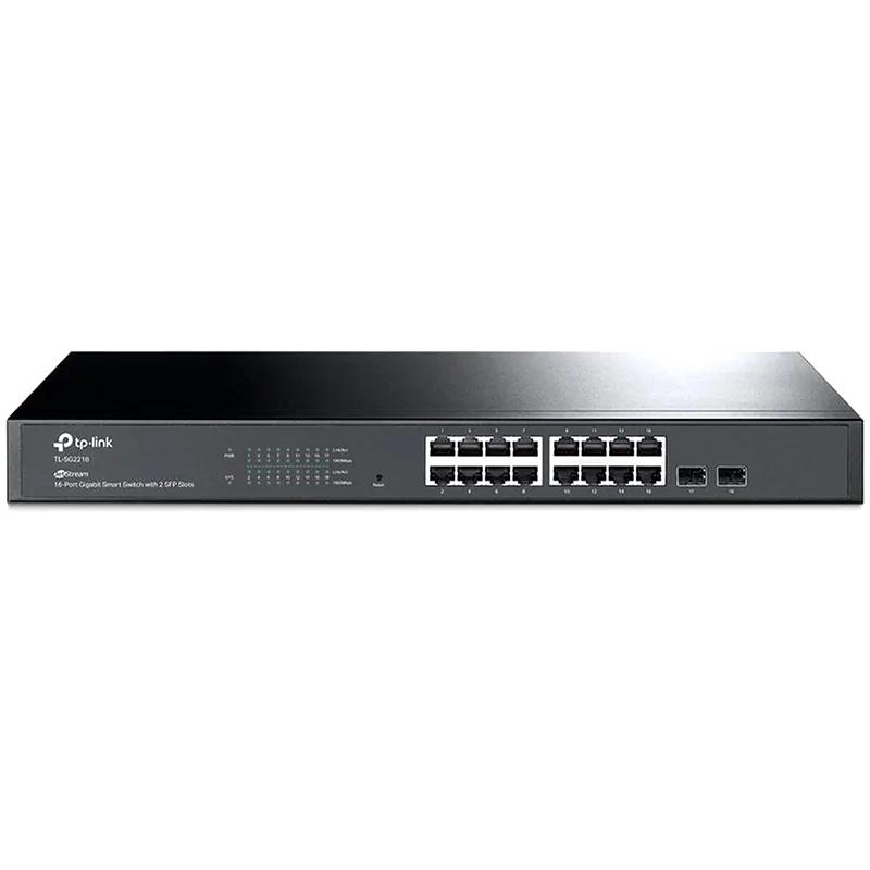 TP-LINK TP-Link TL-SG2218 Network Switch Managed JetStream L2/L2+ Gigabit Ethernet (1000 Mbps) 16-Port 1U