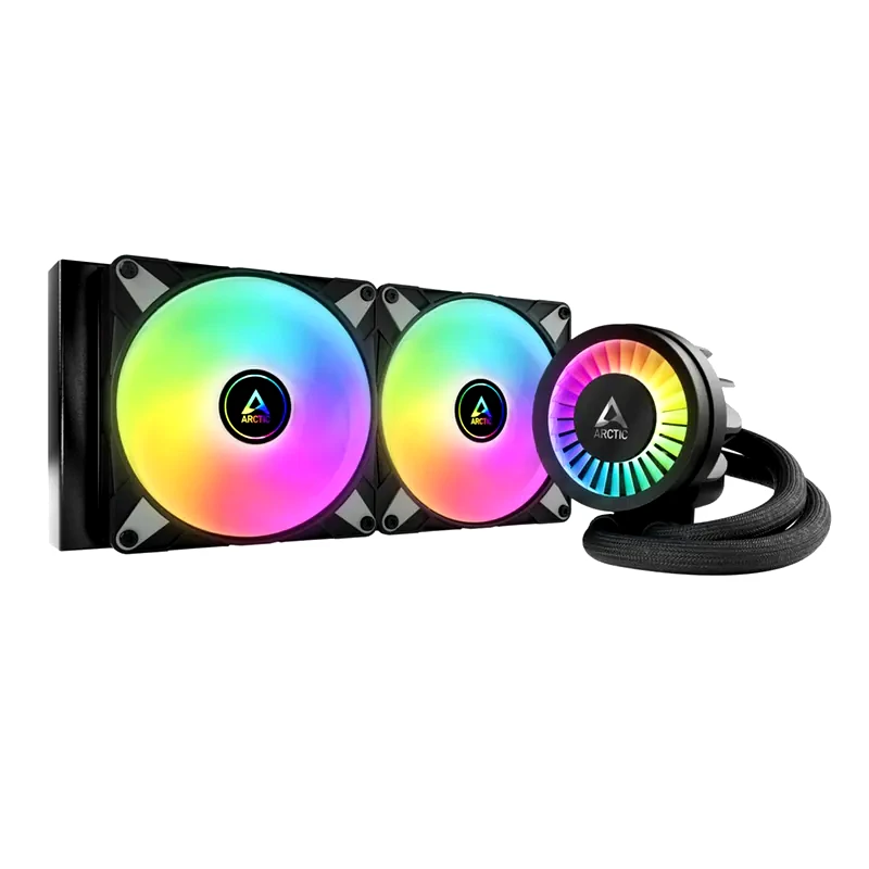 ARCTIC Arctic Liquid Freezer Iii 280mm A-rgb Black Aio Cpu Water Cooler 2x P14 Pwm Pst A-rgb Fan