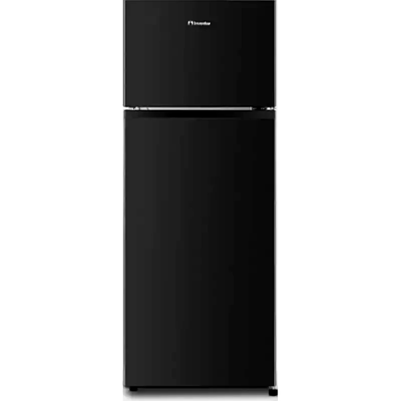INVENTOR INVENTOR DPB144B 206 Lt Μαύρο Δίπορτο Ψυγείο