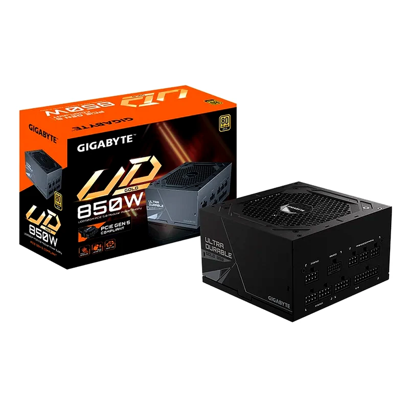 GIGABYTE Τροφοδοτικό Υπολογιστή Gigabyte Ultra Durable 850w 80 Plus Gold PCI-E Gen5