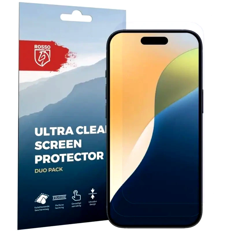 ROSSO Προστατευτικό οθόνης Apple iPhone 16 Pro Max - Rosso Ultra Clear Screen Protector (2 τμχ)