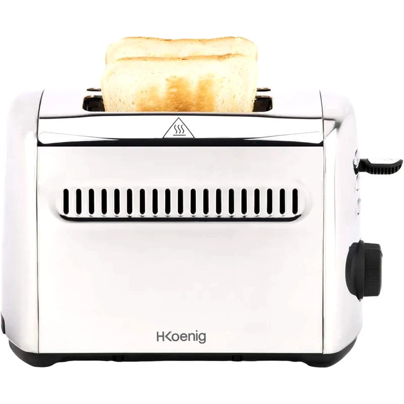 KOENIG H.KOENIG TOS9 2 Θέσεων 950W Inox Φρυγανιέρα