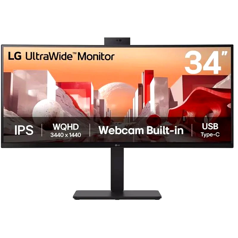 LG LG 34 34BA85QE Monitor 34 UltraWide QHD IPS Curved 60Hz 5ms