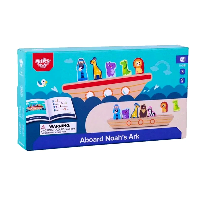 TOOKY TOY Ξύλινη Κιβωτός Του Νώε