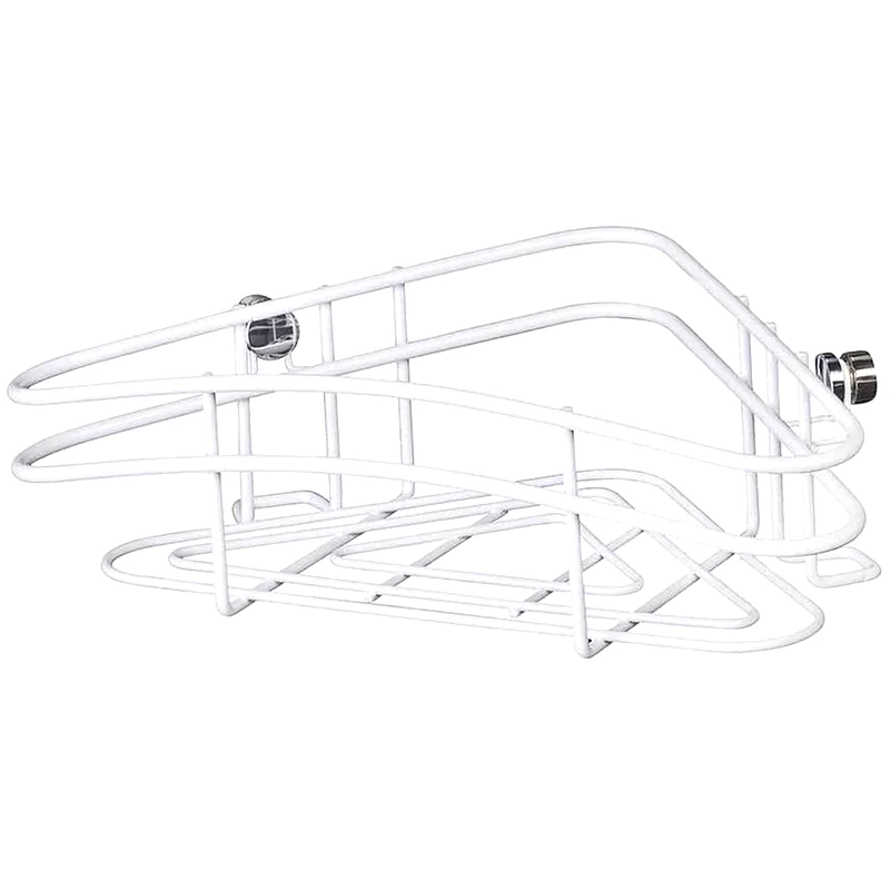 WENKO Ράφι Μπάνιου Wenko Μεταλλικό 28.5x17.5x9cm - Λευκό