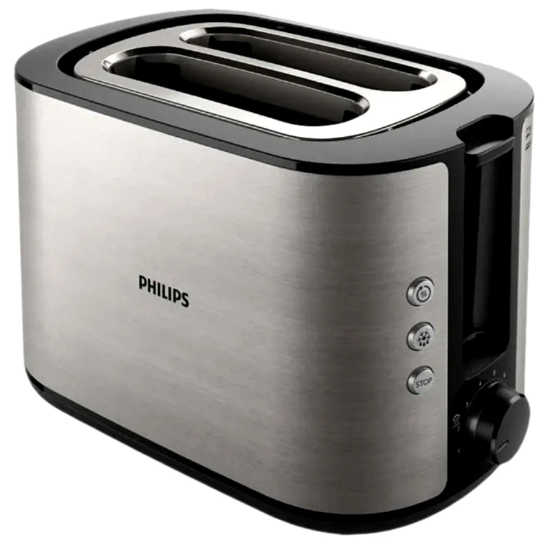 PHILIPS PHILIPS HD2650/90 VIVA COLLECTION 2 Θέσεων 950W Inox Φρυγανιέρα