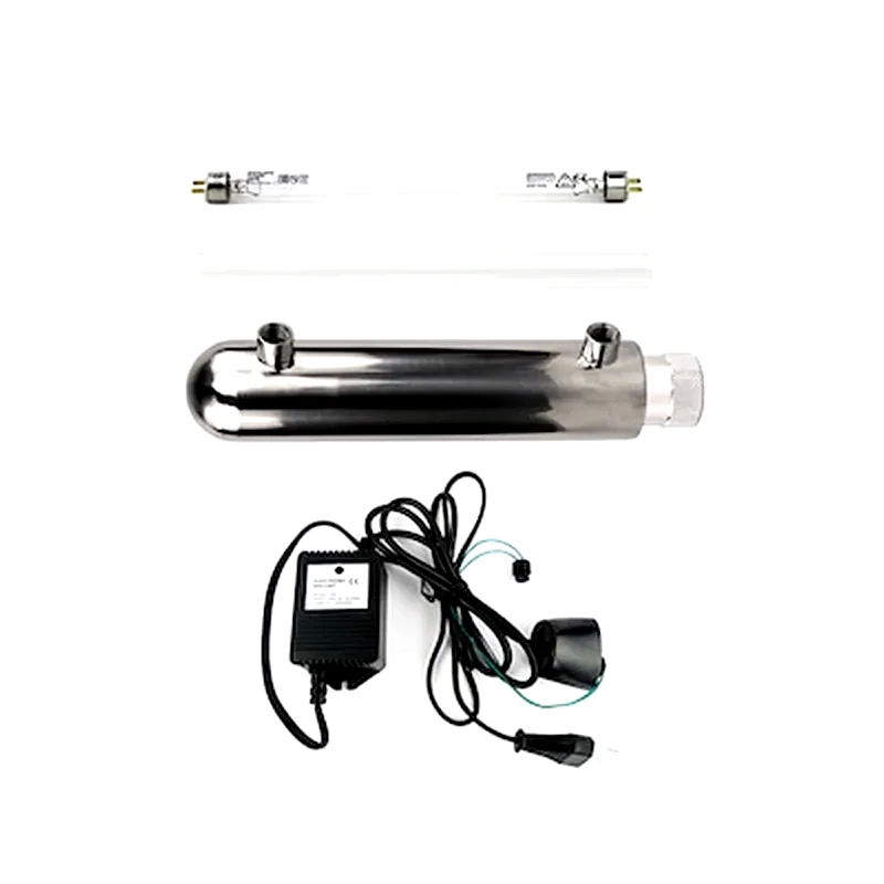 QWATERFILTERS Σύστημα Uv Λάμπας Υπεριώδους Ακτινοβολίας 6w