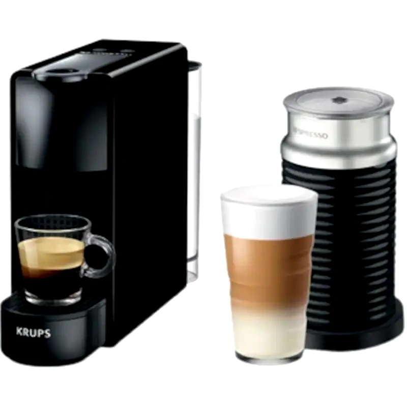 KRUPS Nespresso® Original Essenza Mini Aeroccino XN1118S Krups Black Μηχανή Καφέ