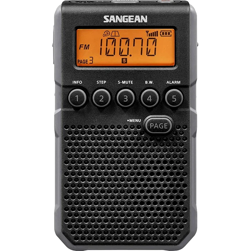 SANGEAN Φορητό Ραδιόφωνο Sangean DT-800 - Μαύρο