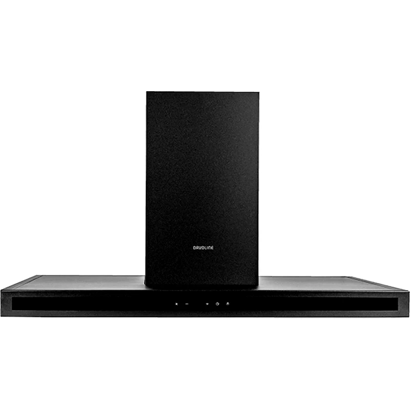 DAVOLINE DAVOLINE REGAL BL 90 cm Μαύρο Απορροφητήρας Νησίδα