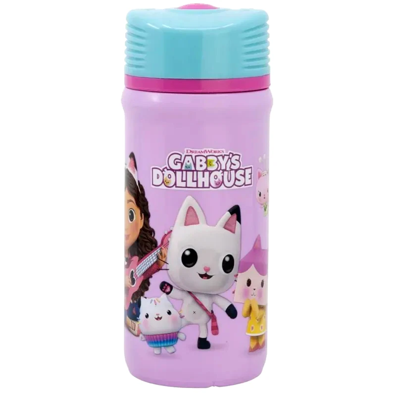 STOR Παγούρι Stor Gabbys Dollhouse Twister 390 ml - Ροζ