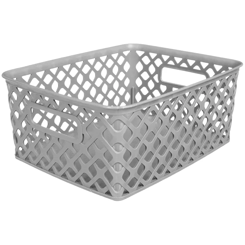 SPITISHOP Κουτί Αποθήκευσης F-V 138800c Πλαστικό 25.6x10.5cm - Γκρι