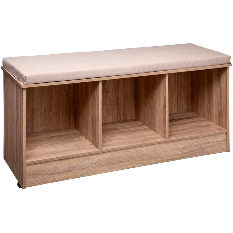 ARIA TRADE Έπιπλο Εισόδου Aria Trade από Μοριοσανίδα 105x34x49.5cm - Καφέ