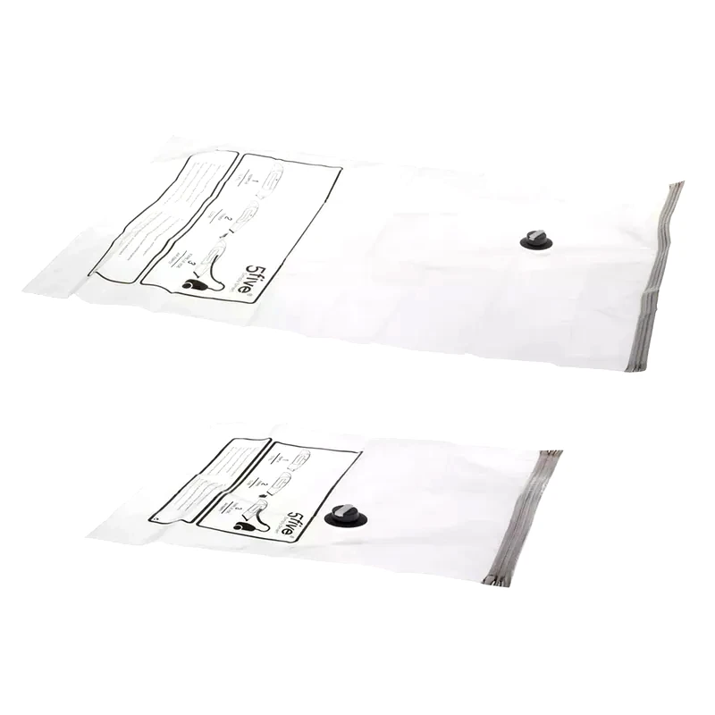 SPITISHOP Σετ Θήκες Φύλαξης Κενού Αέρα Spitishop 102970 2τμχ Πλαστικές - Διάφανες