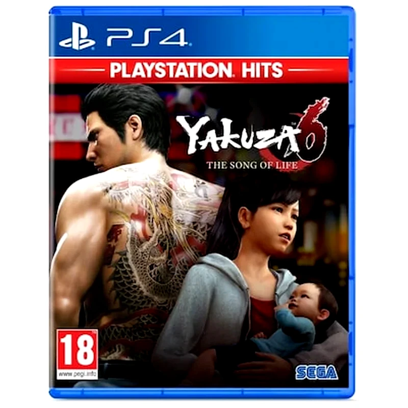 SEGA Yakuza 6: The Song of Life Playstation Hits - PS4