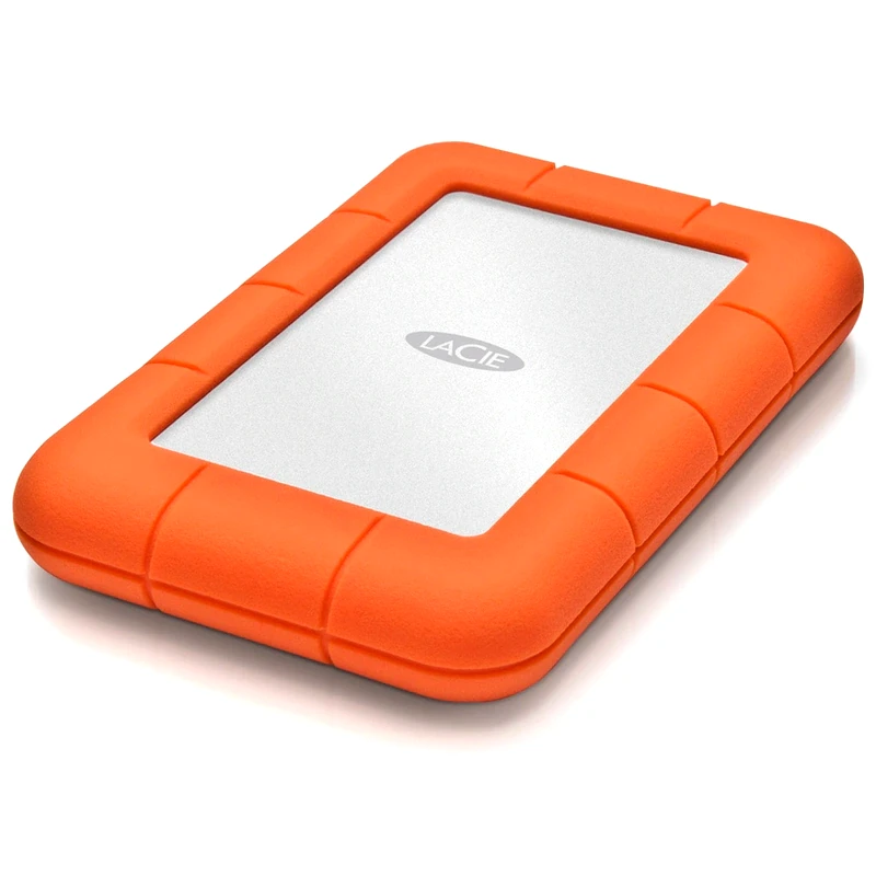 LACIE Lacie Rugged USB 3.0 HDD 1TB 2.5 - Ασημί/Πορτοκαλί