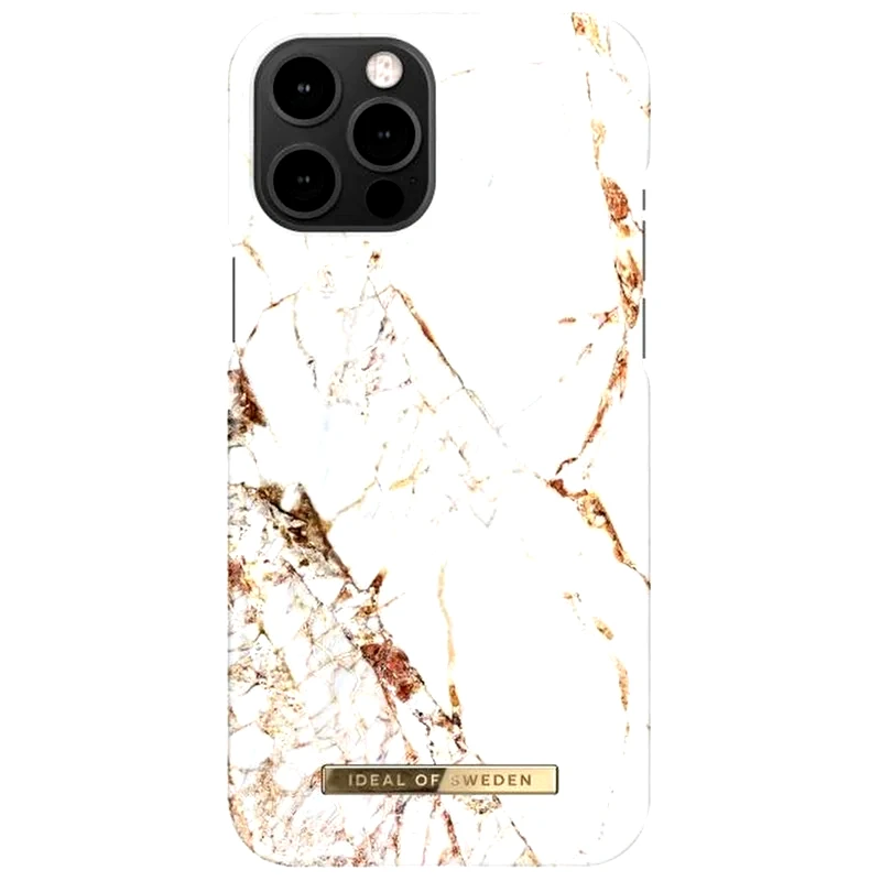 IDEAL OF SWEDEN Θήκη Apple iPhone 12 Pro Max -iDeal of Sweden Fashion Case - Carrara Gold