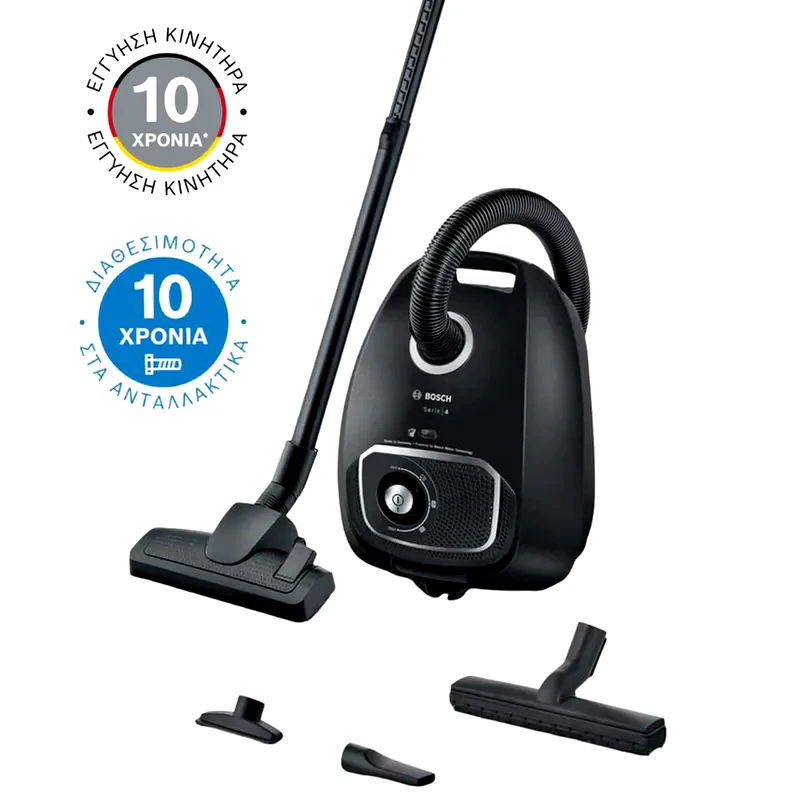 BOSCH BOSCH BGL41BA3H 600 W με Σακούλα 4 L Μαύρη Ηλεκτρική Σκούπα