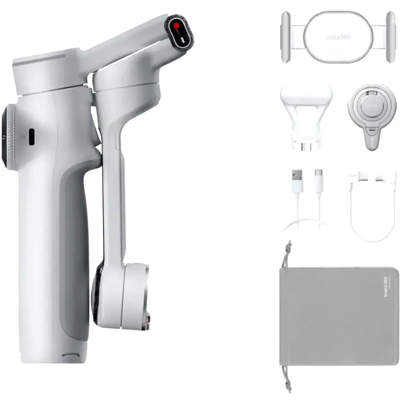 INSTA360 Σταθεροποιητής Κάμερας Gimbal Insta360 Flow 2 Pro Bundle - Γκρι