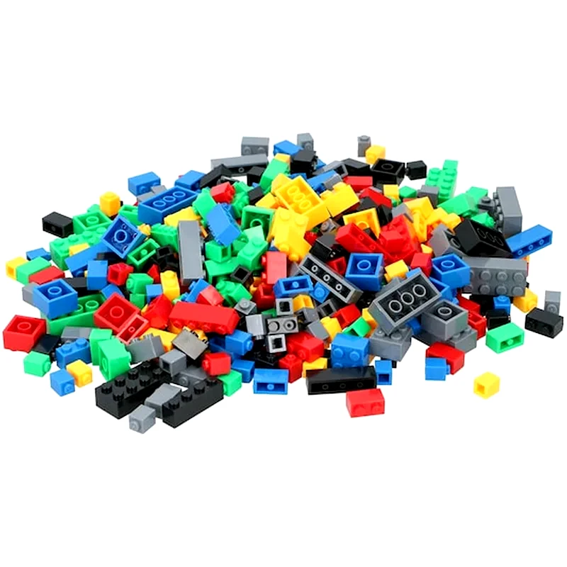 EDDY TOYS Σετ Τουβλάκια 500 Κομμάτια Σε Διάφορα Σχήματα Και Χρώματα, Eddy Toys Building Blocks