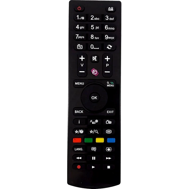HUAYU Τηλεχειριστήριο Τηλεόρασης Huayu RM-L1386 για Vestel και FU - Μαύρο