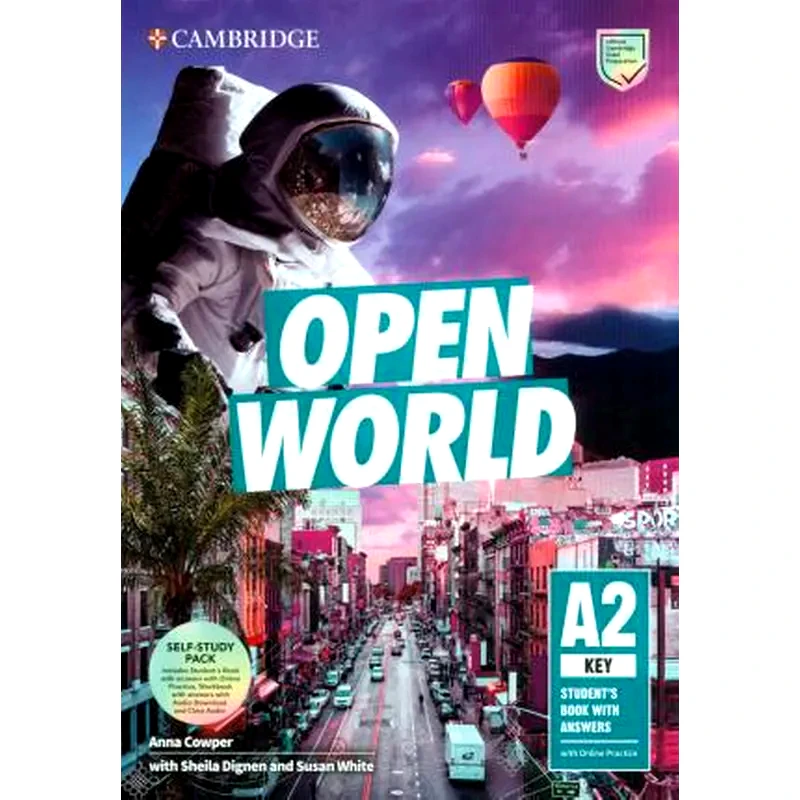 Open World Key Self Study Pack (SB w Answers w Online Practice and WB w Answers w Audio Download and Class Audio)