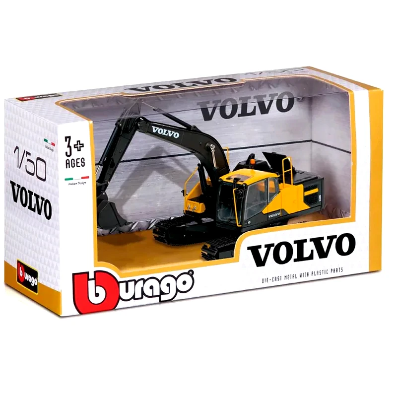 BBURAGO Bburago Εκσκαφέας 1:50 Volvo Ec220e