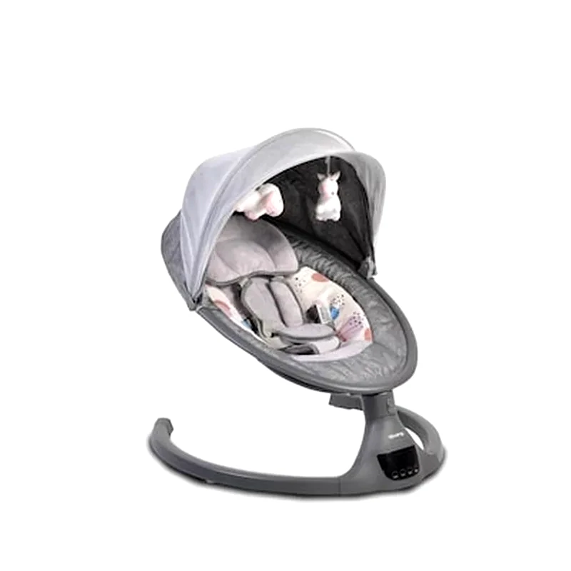 CANGAROO Ρηλάξ Κούνια Ηλεκτρική Cangaroo Iswing Dark Grey