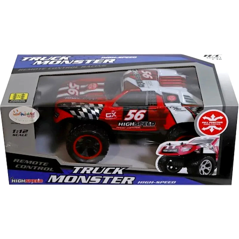 KIDER TOYS Kider Toys Τηλεκατευθυνόμενο Τζιπ Με Φορτιστή Και Μπαταρίες - Κόκκινο
