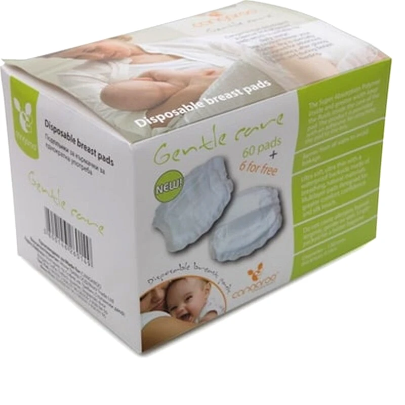 CANGAROO Cangaroo Επιθέματα Στήθους Υποαλλεργικά Gentle Care 60 Τεμάχια
