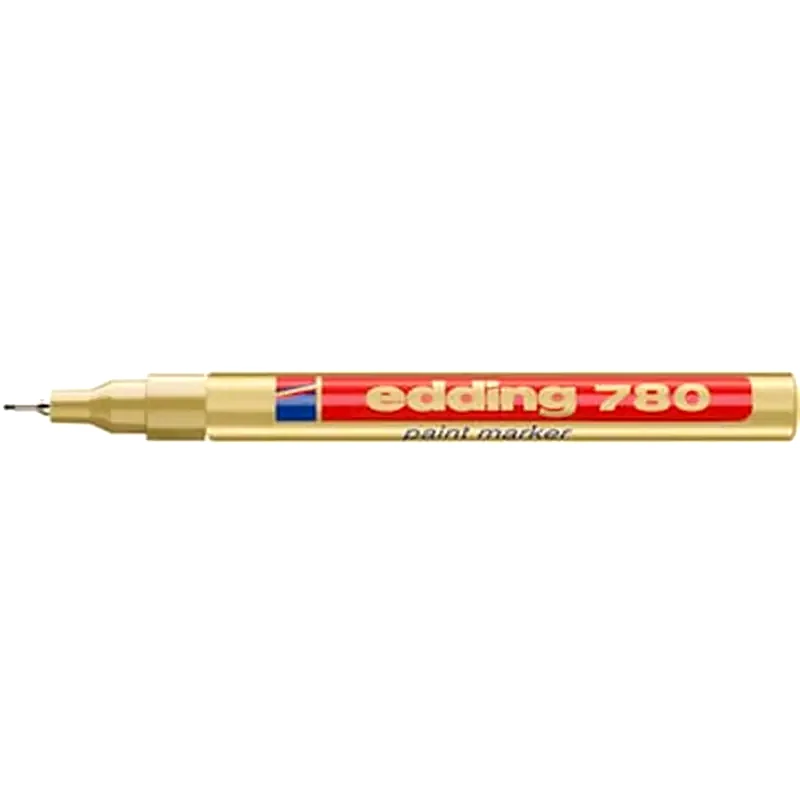 EDDING Μαρκαδόρος Λαδιού Edding 780 Χρυσό 0.8 mm