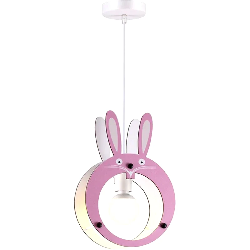 ACA DECOR Παιδικό Φωτιστικό Οροφής Aca Farma Κουνελάκι ZM421P24