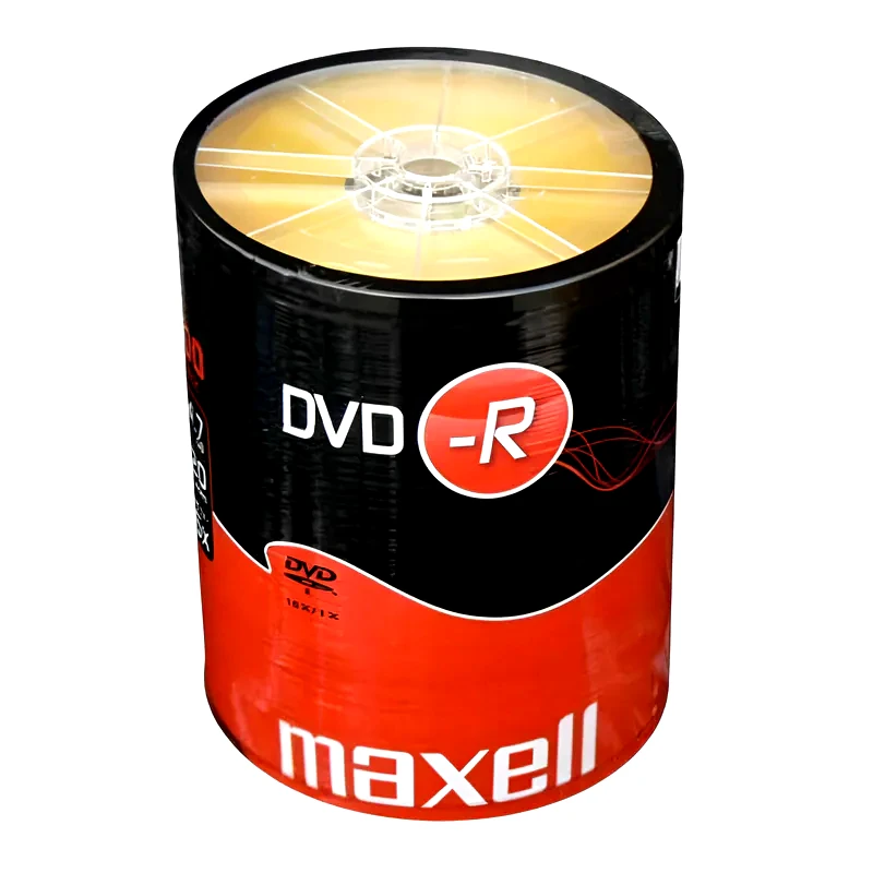 Δίσκοι CD/DVD Maxell DVD-R 4.7GB 100τμχ