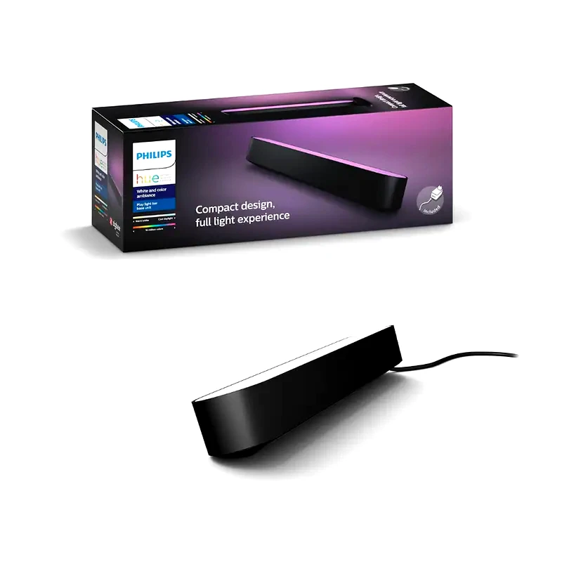 PHILIPS Έξυπνη Μπάρα Led Philips Hue Play Single Pack - Μαύρο