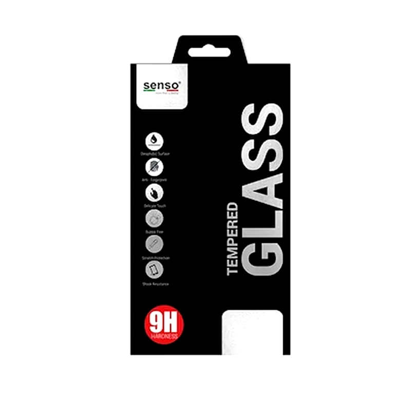 SENSO Προστατευτικό οθόνης Xiaomi Redmi Note 10 Pro - Senso 5d Full Face Black Tempered Glass