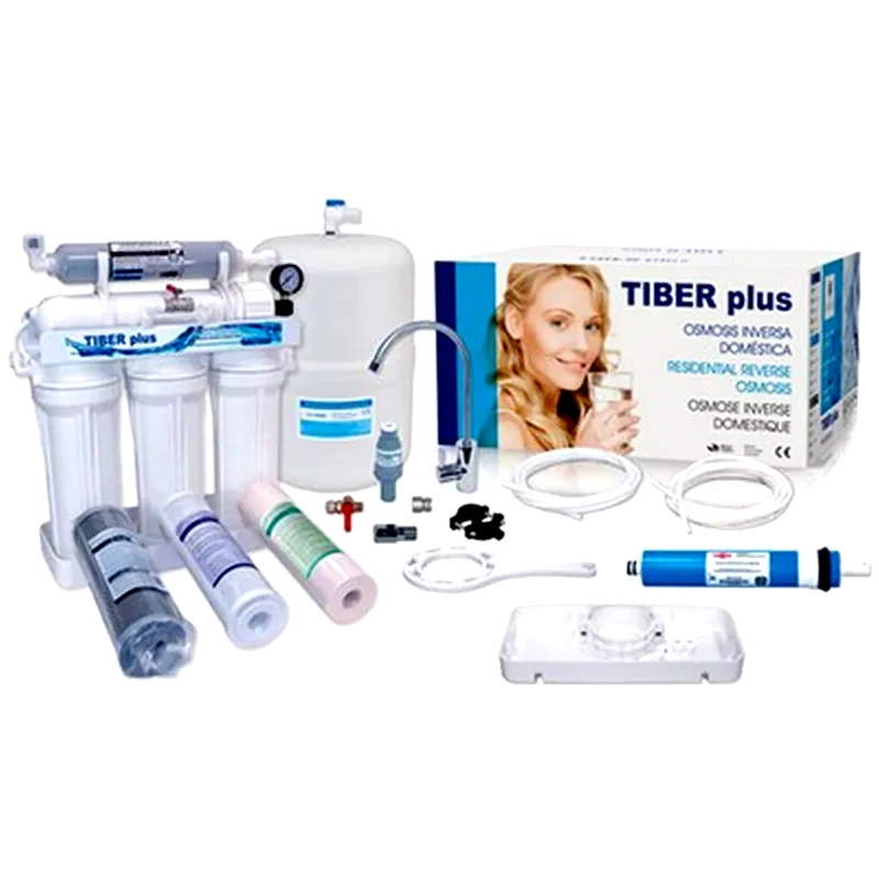 HIDROWATER Αντίστροφη Όσμωση Tiber-plus Ro-5 Σταδίων + Nanosilver