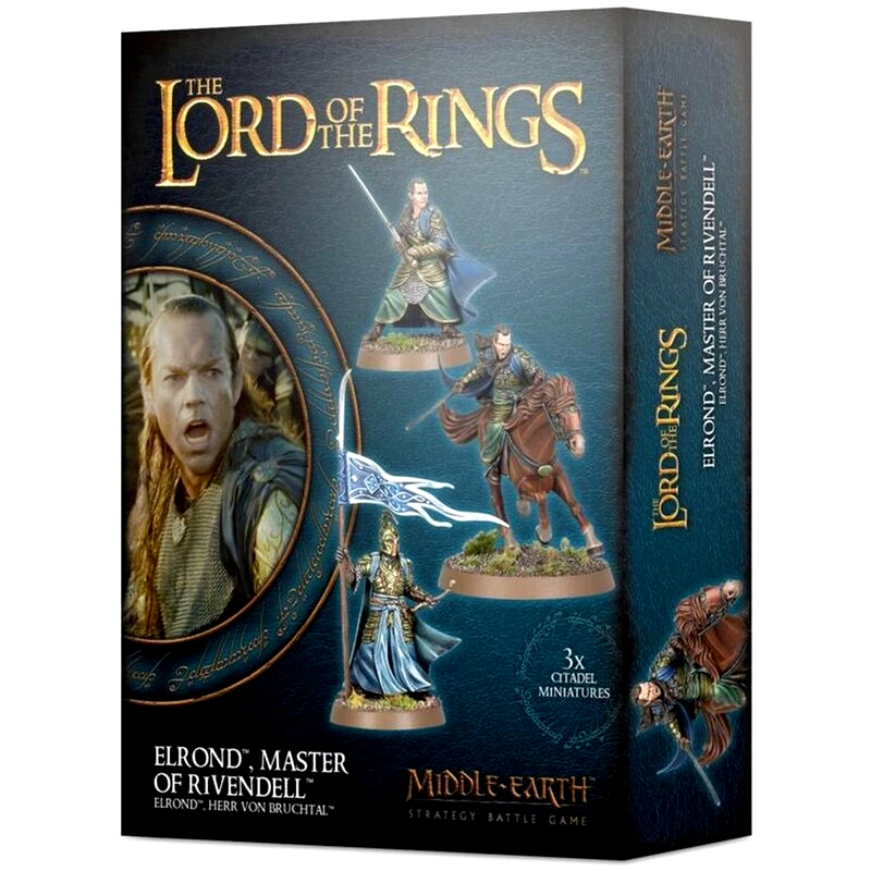 GAMES WORKSHOP M-e Sbg: Elrond Master Of Rivendell The Lord of the Rings GAMES WORKSHOP