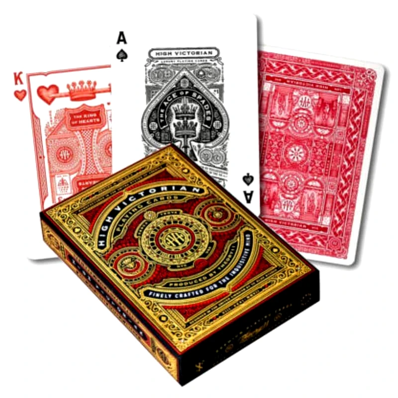 THEORY 11 Τράπουλα High Victorian Red