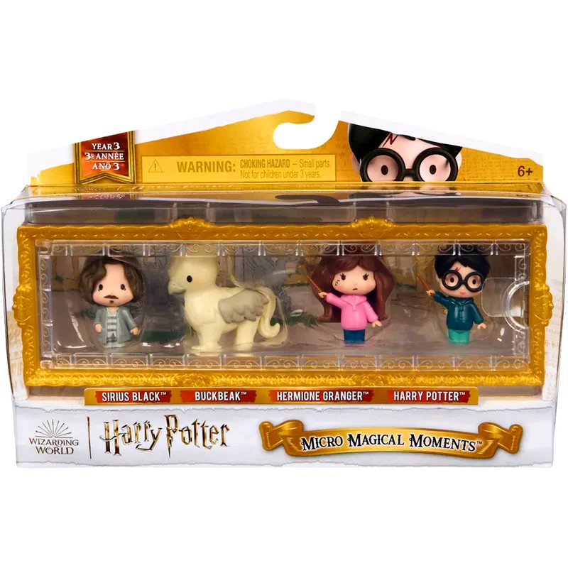 SPIN MASTER Spin Master Harry Potter: Micro Magical Moments - Sirius Black/Buckbeak/Hermione Granger/Harry Potter Figure Set