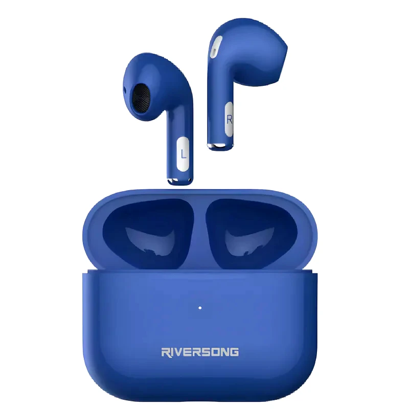 RIVERSONG Ακουστικά Bluetooth Riversong Air Mini Pro EA208BL - Μπλε