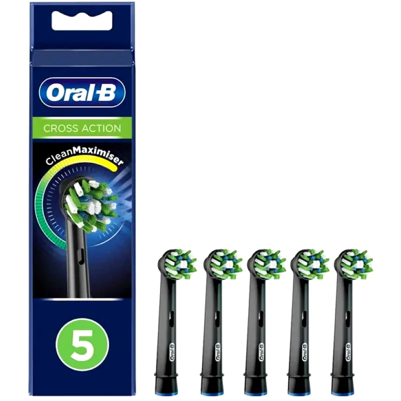 ORAL-B Oral-b Σετ Ανταλλακτικές Κεφαλές 5 Τμχ Για Ηλεκτρική Οδοντόβουρτσα, Cross Action Cleanmaximiser