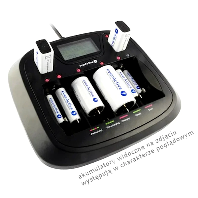 EVERACTIVE Φορτιστής Μπαταριών Charger Everactive Nc-900u