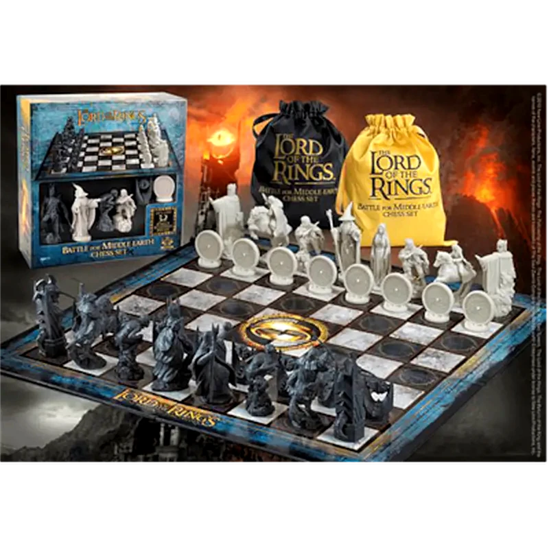 GAMES WORKSHOP Lord Of The Rings Chess Set Battle For Middle Earth