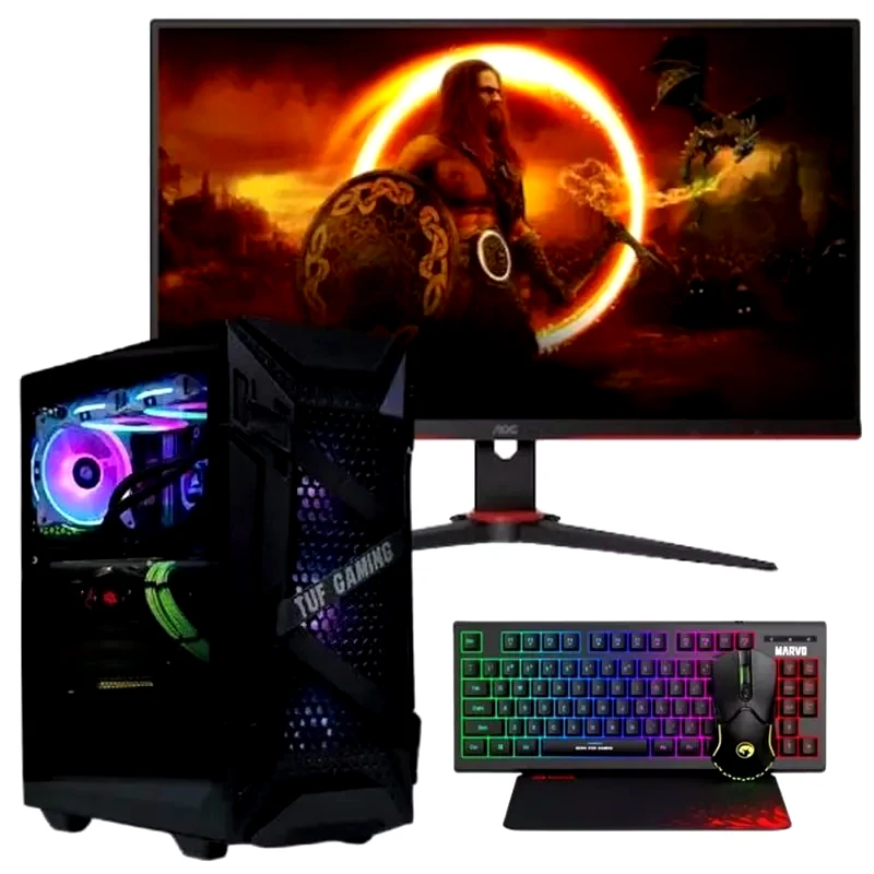VENGEANCE Desktop Vengeance Legend-v7 Asus Edition (Ryzen 5-5500/16GB/512GB SSD/Radeon RX 6600/FreeDOS)