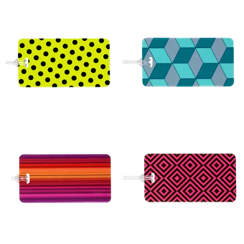 GO TRAVEL Luggage Tag - Go Travel Tag Me Patterned - Αξεσουάρ ταξιδίου